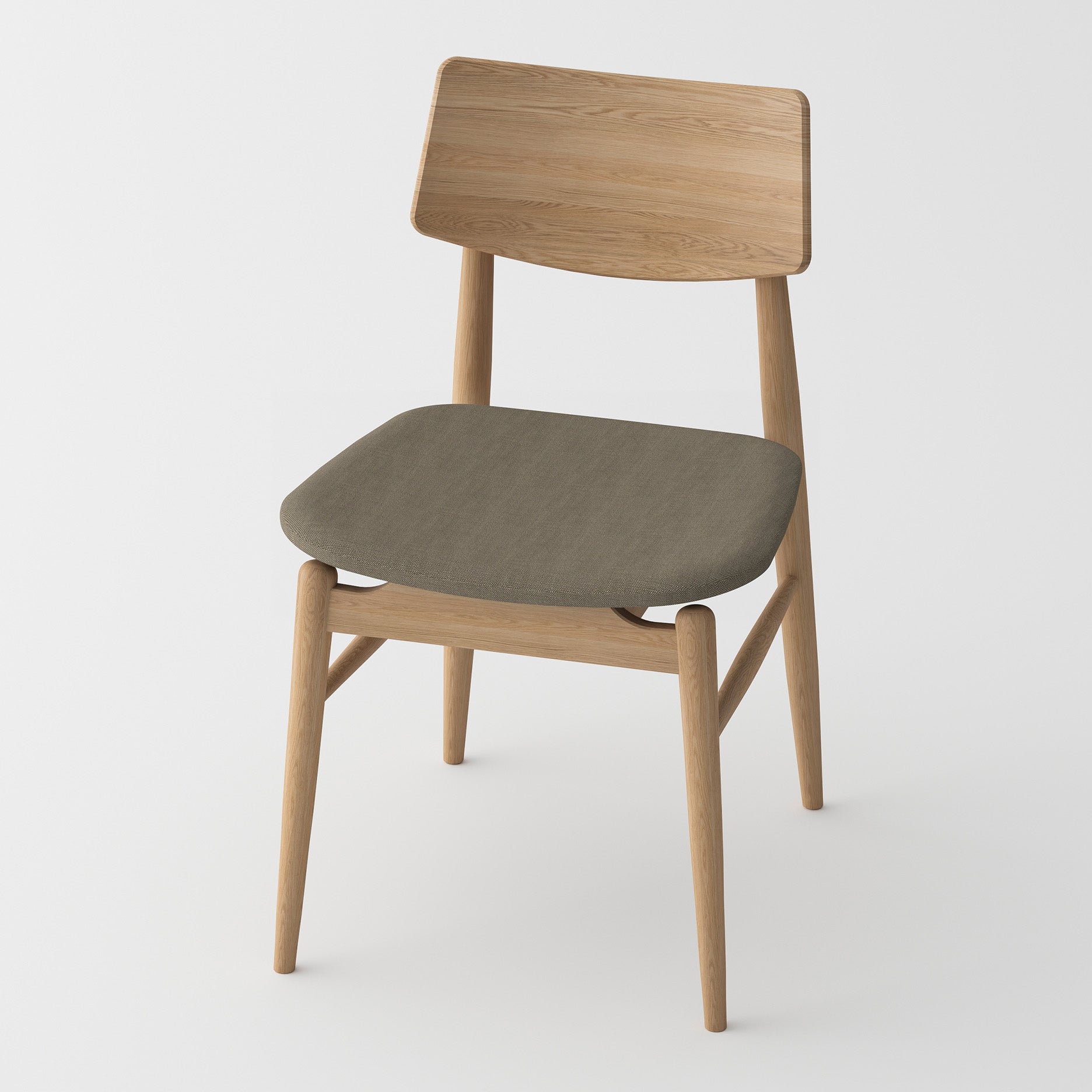 Vedersø spisebordsstol u. armlæn - Stof